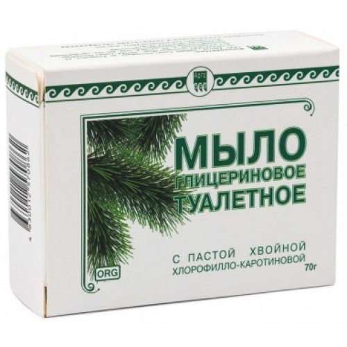 Купить Мыло туалетное глицериновое Фитолон с пастой хвойной хлорофилло-каротиновой  г. Новокузнецк  