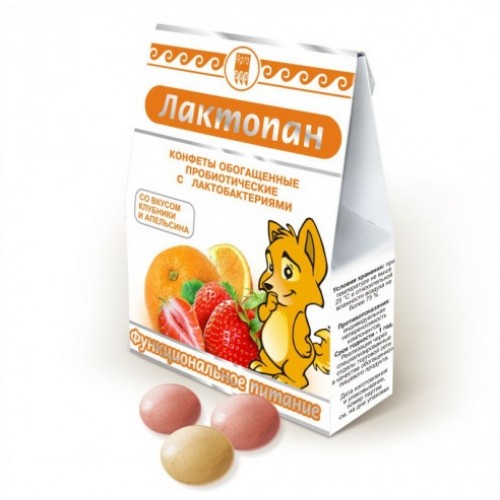 Купить Конфеты обогащенные пробиотические Лактопан  г. Новокузнецк  